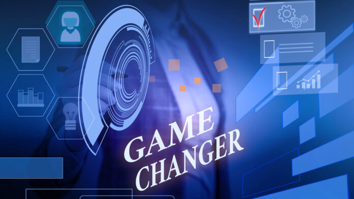 Word,Writing,Text,Game,Changer.,Business,Concept,For,Sports,Data