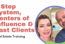 Real Estate Training | 5 Step System, Centers of Influence & Past Clients