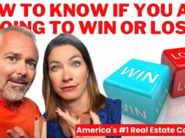 Real Estate Agents: How To KNOW If You Are Going To WIN or Lose